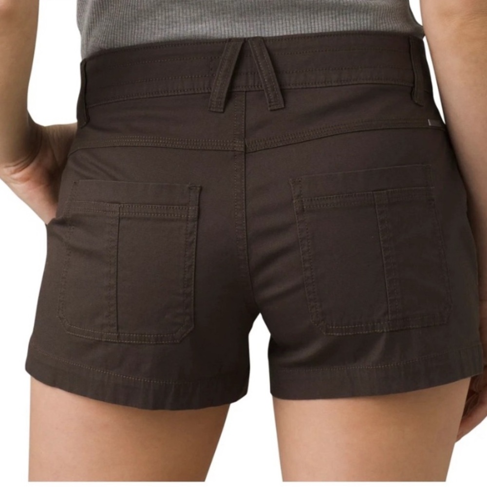 Prana Elle Brown Cargo Hiking Shorts Relaxed Fit Outdoors Size 8 / 29 $78 - Picture 10 of 10